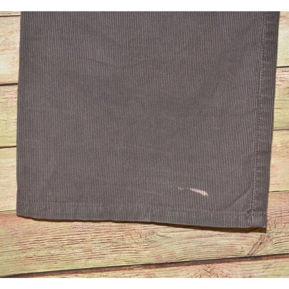 Gap Boot Cut Stretch Ladies Size 12 Brown Corduroy Pants Retro Look Casual Fall - Picture 5 of 8